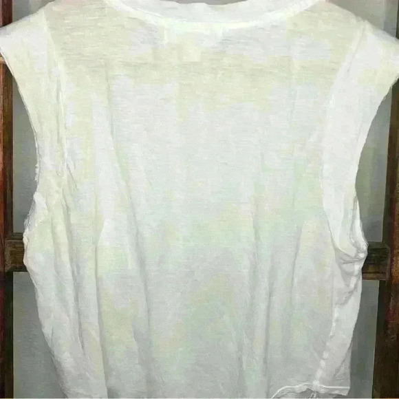 CLOTH & STONE White Sleeveless Top Size XS - Picture 3 of 4